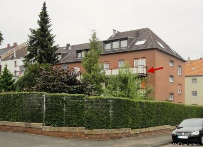 Gemütliche 2-Zimmer Wohnung mit Balkon und Gartennutzung in Mönchengladbach-Rheydt. Teilmöbliert !