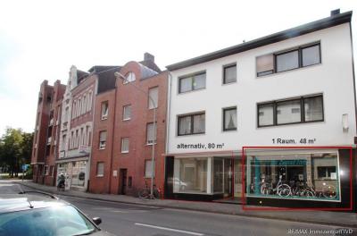 48 m²  Ladenlokal / Büro in der Viersener Innenstadt, mit großem Schaufenster. Ab sofort!