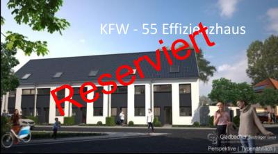 Neubau eines KfW 55 Reihenmittelhaus in bester Lage